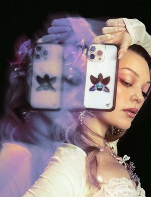 Orchid iPhone Case | White