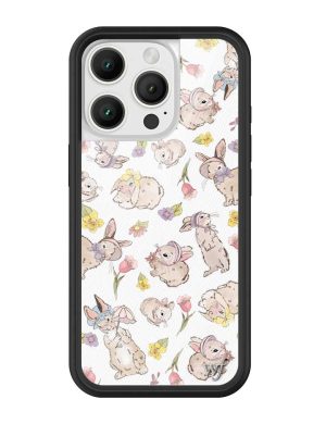 Bunnies in Bonnets iPhone Case