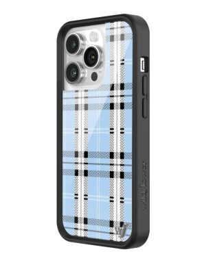 Plaid | Blue iPhone Case