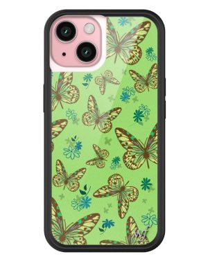 Sage Butterfly iPhone Case