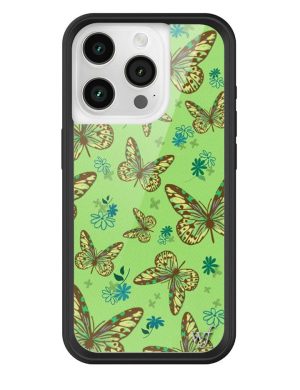 Sage Butterfly iPhone Case