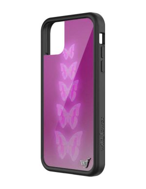 Neon Butterfly iPhone Case