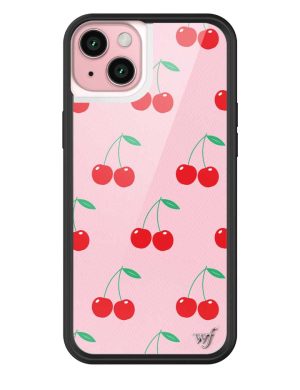 Pink Cherries iPhone Case