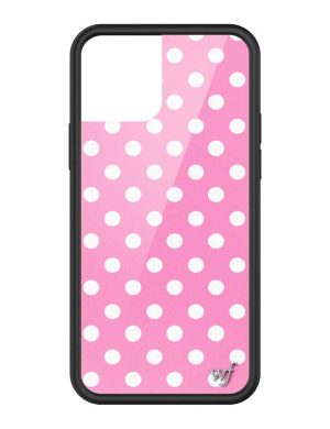 Pink Polka Dots iPhone Case