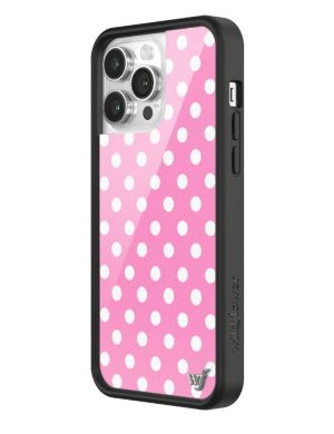 Pink Polka Dots iPhone Case