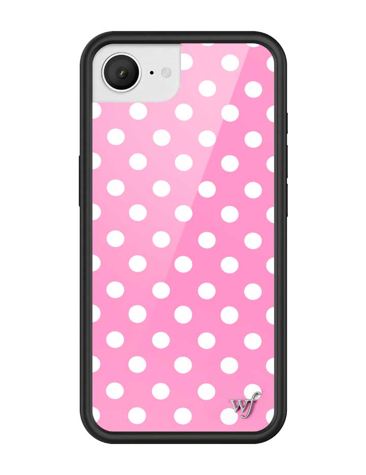 PPOD2016e-Pink-Polka-Dots-iPhone-16e-Case-01.jpg