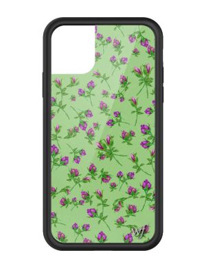 Purple Posie Rosie iPhone Case