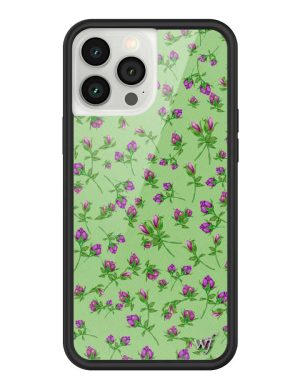 Purple Posie Rosie iPhone Case