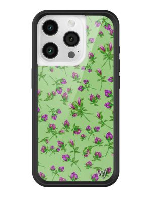 Purple Posie Rosie iPhone Case