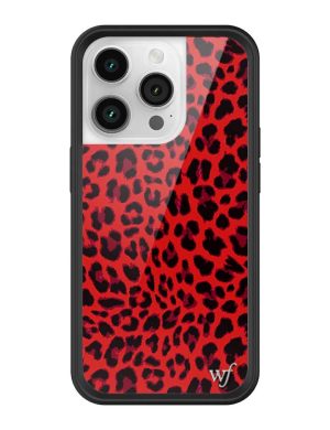 Red Meow iPhone Case