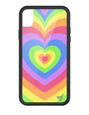 Rainbow Latte Love iPhone Case