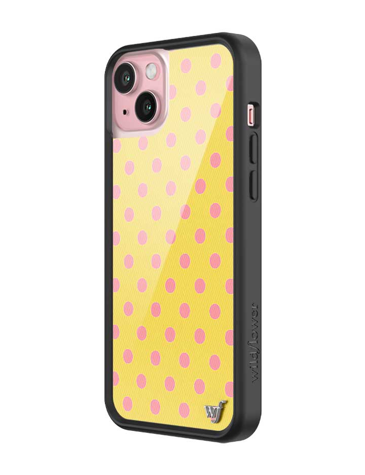 YEPO2015PLS-Polka-Dots-Yellow-Pink-iPhone-15-Plus-Case-02.jpg